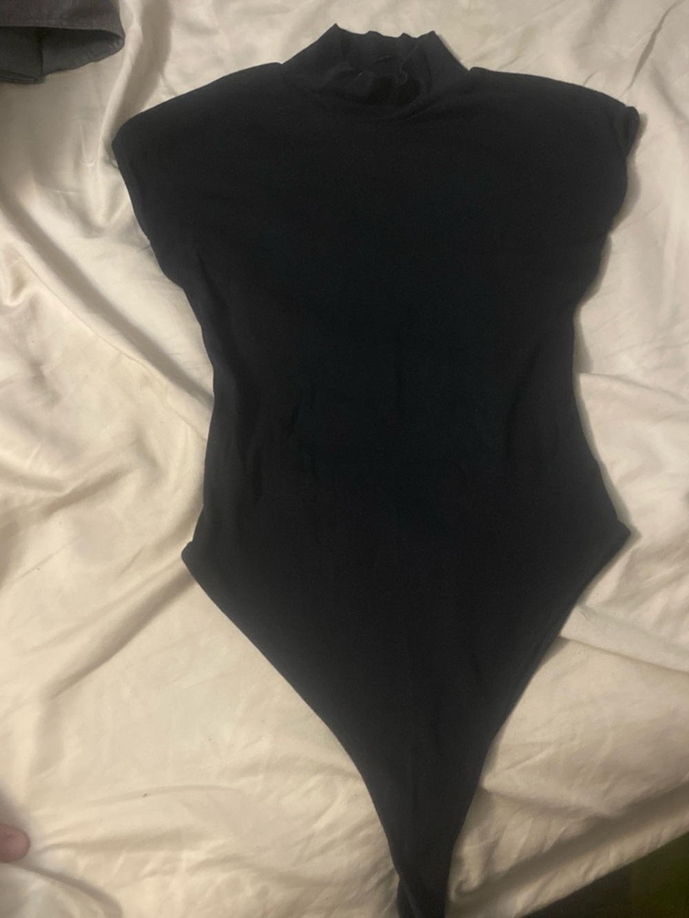 Black Turtleneck Top - Classic Lightweight Knit by Zara - Picture 2 of 6